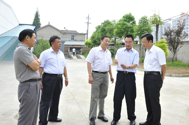 2012年8月24日上午,淮安市副市长,公安局长倪兴余在市公安局党委委员